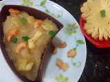 Pineapple halwa ,Annanas sheera, pineapple kesari