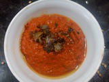 Red coconut chutney kerala style