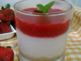 Strawberry cheese cake |Eggless no bake strawberry cheesecake