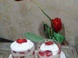 Strawberry yoghurt cream parfait | 1000 th Post