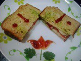 Tomato cucumber Sandwich|Simple Veg Mayonnaise Sandwich