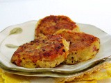 Bacon Potato Cake with Cheese