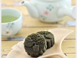 Baked Matcha Mooncakes