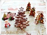 Gingerbread Christmas Tree Cookies