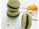 I Saw Feet! ~ Matcha Macarons