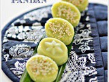 Kuih Babar Pandan (Baked Pandan Cake)