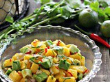 Mango Avocado Salsa 芒果鄂梨莎莎酱