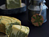 Matcha Marble Cake