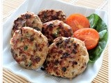 Meat Patties and Preserved Cucumbers