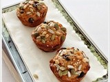 Mini Fruit Cakes with Bread Flour