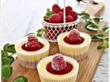 Mini Raspberry Cheesecake