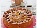 Mixed Fruit Pastry Cake