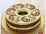 Orange and Chocolate Chiffon Cake