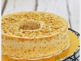 Osmanthus Chia Seed Chiffon Cake 桂花奇异籽戚风蛋糕