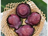 Purple Sweet Potato Ang Ku Kueh