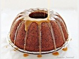 Rum and Prune Cake with Caramel Sauce