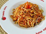 Spaghetti with Mushroom Sauce