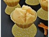 Steamed Orange Cupcakes