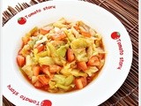 Stir Fried Cabbage and Tomatoes