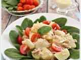 Tuna Potato Salad with Wasabi Dressing