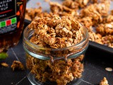 Banana Bread Granola {Nut and Sugar Free!}