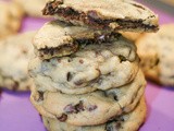 Brownie Stuffed Chocolate Chip Cookies