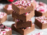 Candy Cane Fudge