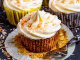 Carrot Cake Coconut Cupcakes