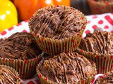 Chocolate Pumpkin Muffins