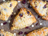 Cranberry and White Chocolate Scones