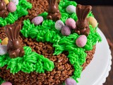 Easter Bunny Rice Krispie Cake