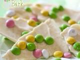 Easter m&m Bark