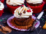 Eggnog Gingerbread Cupcakes