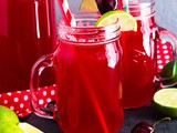 Homemade Cherry Limeade