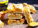 Lemon Curd Crumble Bars