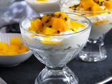 Mango and Passion Fruit Mousse