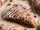 Mint Chocolate Chip Scones