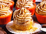 Pumpkin Churro Cupcakes