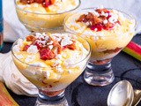 Rhubarb and Custard Eton Mess