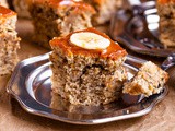 Salted Caramel Banana Cake