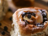 Secret Recipe Club - Easy Peasy Chocolate Chip Cinnamon Rolls