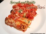 Spinach and Ricotta Cannelloni