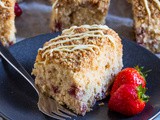 Strawberry and Lemon Coffee Cake