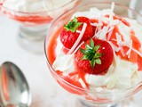 Strawberry and White Chocolate Fool