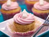 Strawberry Milkshake Cupcakes