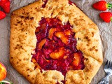 Strawberry Peach Galette