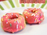 Vanilla Sprinkle Mini Doughnuts