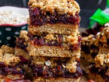 Vegan Cranberry Date Bars