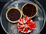 Heavenly chocolate tarts