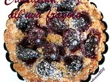 Crostatine all'uva (fragola) e/o marmellata  di Prugne con Frolla all'olio e allo Zenzero